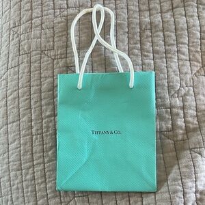 Tiffany & Co. Paper Shopping Bag 5 by 6 inches